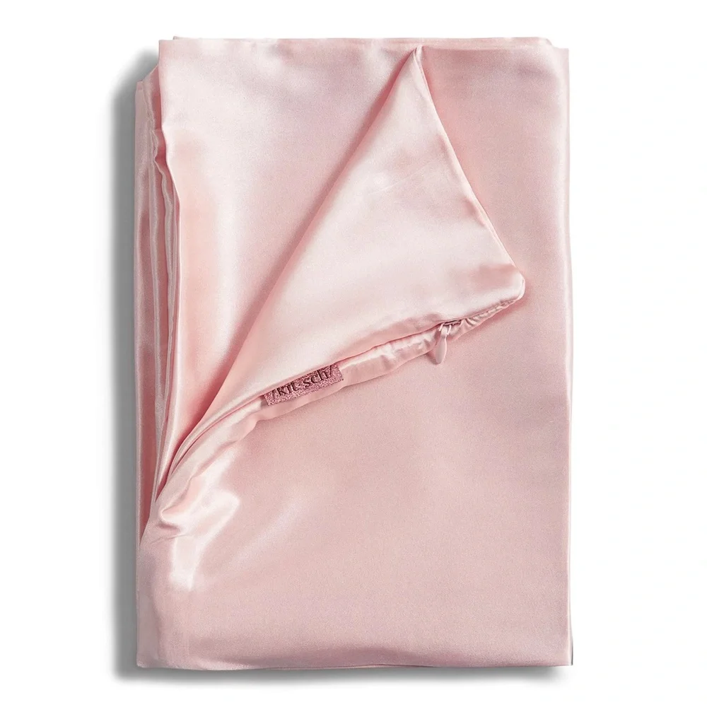 Kitsch Blush Pink Satin Pillowcase For Healthier/Happier Hair & Skin NIB